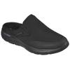 Clog SKECHERS "SUMMITS", Herren, Gr. 48,5, schwarz, Textil, sportlich, Schuhe Sommerschuh, Sommerschuh, Schlappen, Urlaub, im sportiven Look