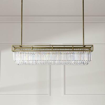 Giovanna Linear Crystal Chandelier - Frontgate