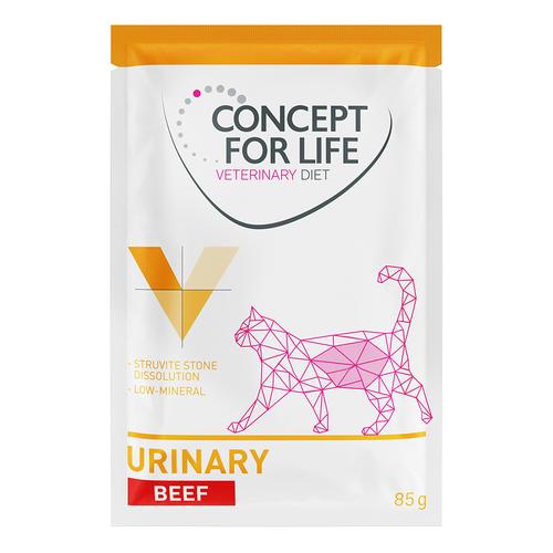 48x85g Beef Urinary Concept for Life Veterinary Wet Cat Food