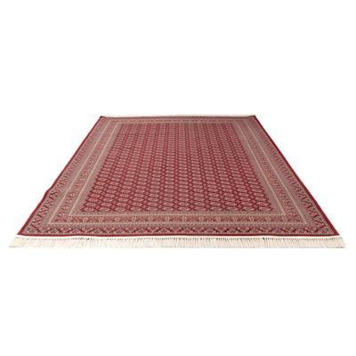 Orientteppich MORGENLAND "Arabesque Allure - Orientalischer Webteppich", rot, B:150cm H:0,8mm L:225cm, Polyester, Teppiche, OrientOptik Image