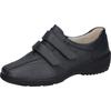 Klettschuh WALDLÄUFER "KYA", Damen, Gr. 5,5 (38,5), blau (dunkelblau, struktur), Nappaleder, sportlich, Schuhe, Slipper, Bequemschuh in Komfortweite H (= sehr weit)
