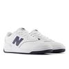 Sneaker NEW BALANCE "BB80", Gr. 46,5, weiß (optic weiß (102)), Leder, sportlich, Schuhe, von dem New Balance 550 inspiriert