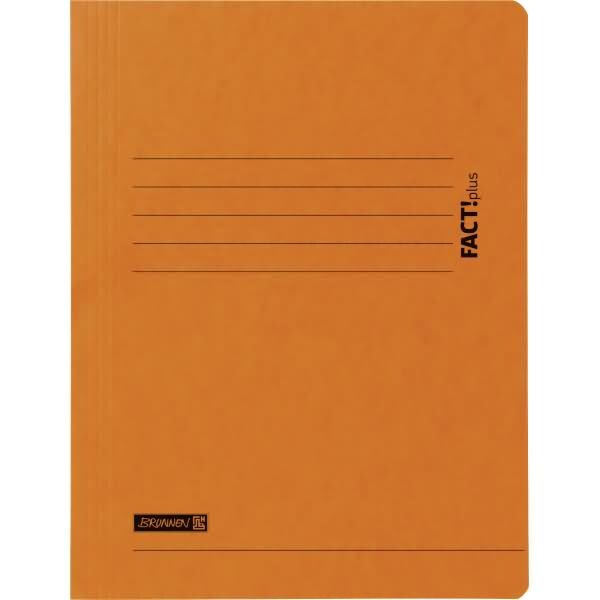 Brunnen Sammelmappe Fact! A4 375g/qm Karton orange Image