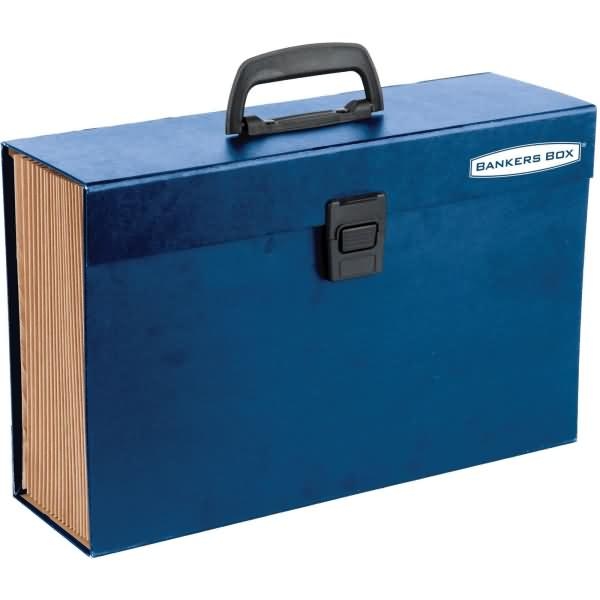 Handifile Dokumentenmappe Bankers Box 368x260mm 19 Fächer blau Image