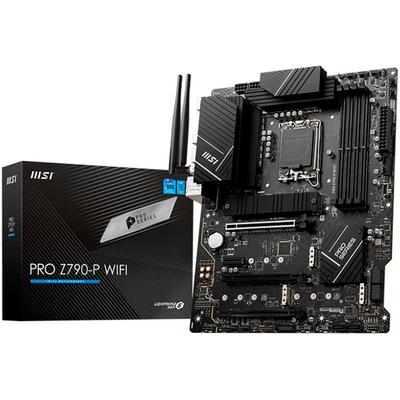 MSI Mainboard "PRO Z790-P WIFI", schwarz, B:30,48cm T:24,38cm, Mainboards