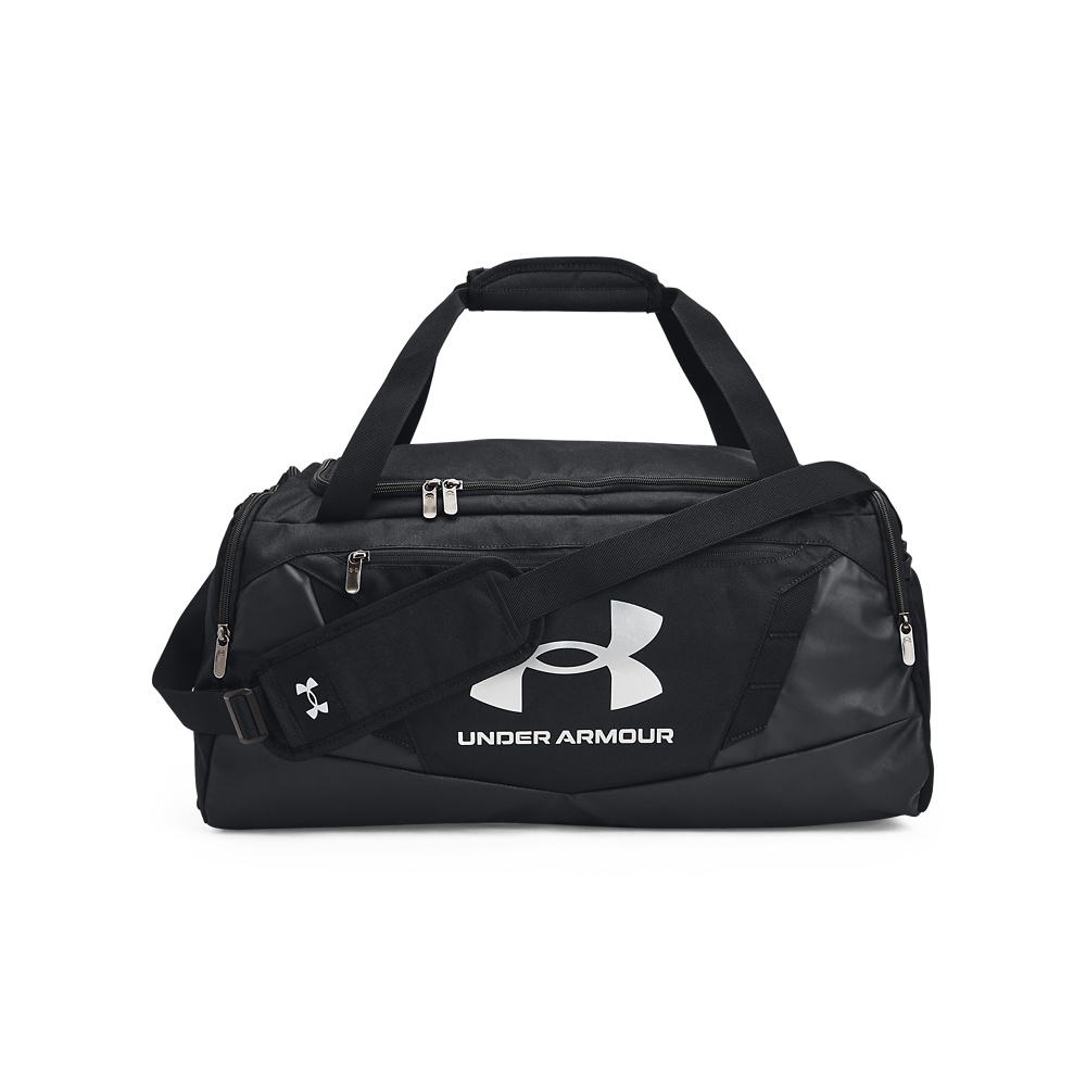 Sporttasche UNDER ARMOUR "UA UNDENIABLE 5.0 DUFFLE SM", Herren, Gr. B/H/T: 27cm x 26,5cm, schwarz (schwarz 001), Web, Polyester, unifarben, Taschen Sporttasche, mit großen belüfteten Fächern, mit Zip-Taschen und Innenfächern