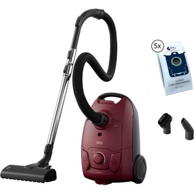 AEG Bodenstaubsauger "CLEAN 5000 (AB51C1DR5B)", rot (dunkelrot), B:41,6cm H:22,8cm T:28,7cm, Staubsauger, AllFloor-Bodendüse, 5 Staubbeutel s-bag ClasssicLongPerformance extra Image