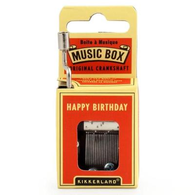 Kikkerland 010482 - Happy Birthday Crank Music Box (1201) Toys and Games