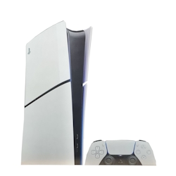Sony Playstation 5 Slim Digital-Edition 9577294 CFI-2016 Spielekonsole 4K HDR 1TB SSD - Weiß Image