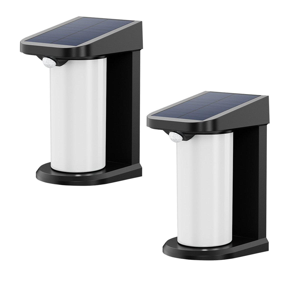 Lumisky Set mit 2 Solar-Sensor-Wandleuchten Plastique 100LM Noir Image