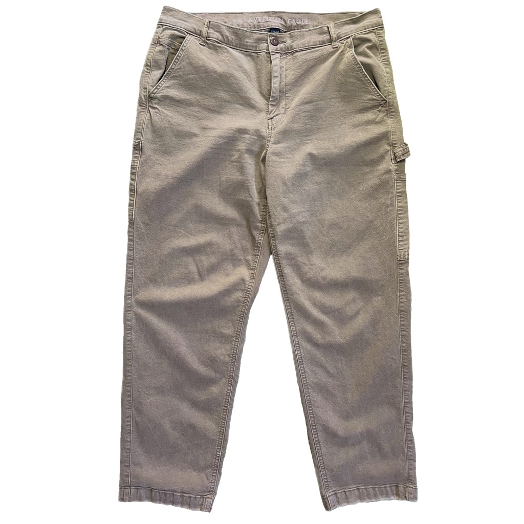 American Eagle Outfitters Pants & Jumpsuits | Brown Painter Pants | Color: Brown/Tan | Size: 14