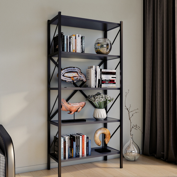 VCM Regal ""Insasi 5-fach"" Anthrazit