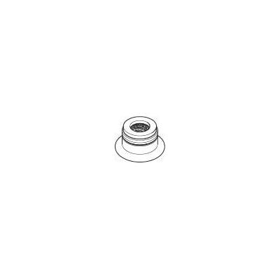 Dornbracht Luftsprudler mit Bund Ersatzteile 04230101700 M18x1-AG Dark Platinum gebürstet 04230101700-99 Image