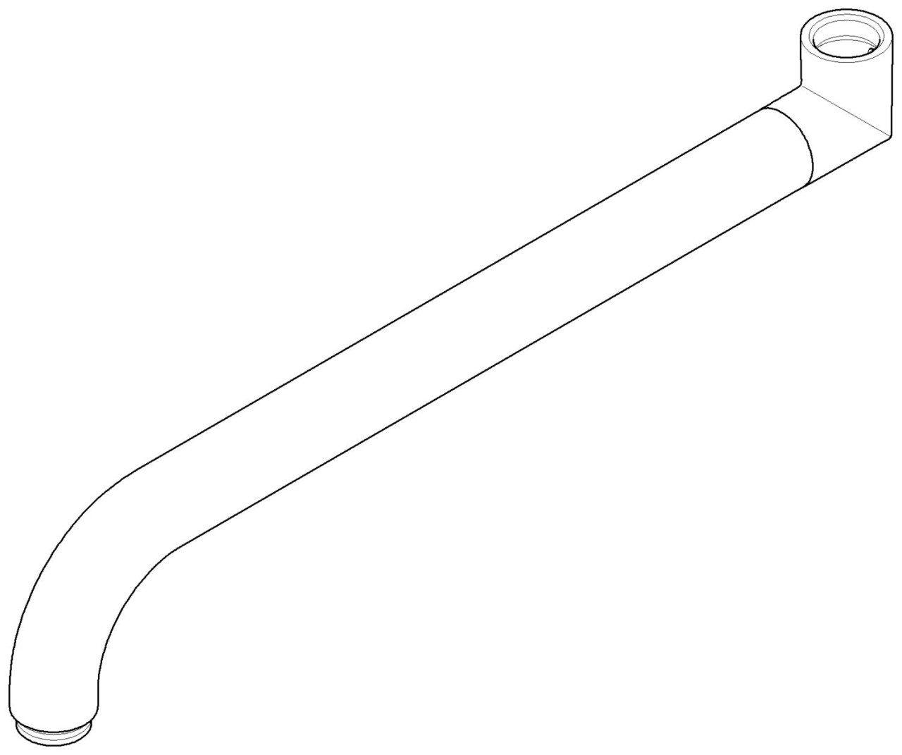 Dornbracht Auslauf Ersatzteile 04282507910 250 mm Chrom 04282507910-00 Image