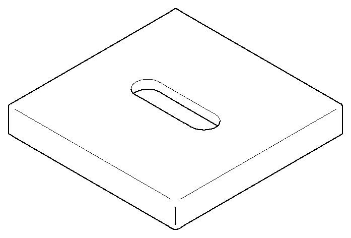 Dornbracht Rosette für Standauslauf Waschtisch Ersatzteile 092778034 60 x 60 x 9 mm Platin gebürstet 092778034-06 Image