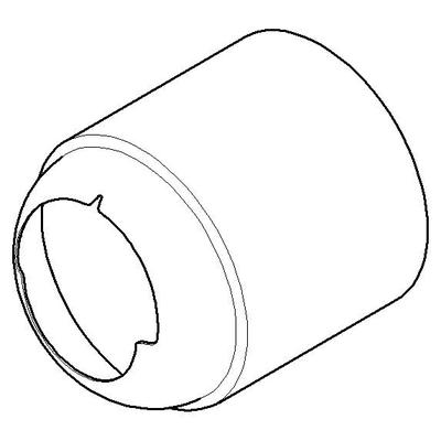 Dornbracht Haube Ersatzteile 091102252 D. 50 x 58 mm Chrom 091102252-00 Image