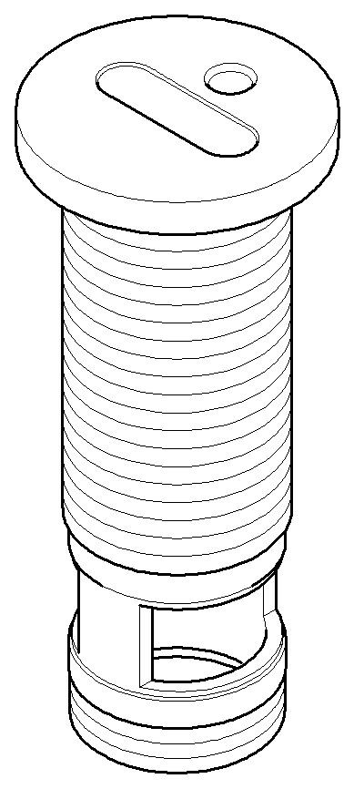Dornbracht Schaft Ersatzteile 09300108920 D. 45 x 103 mm 0930010892090 Image