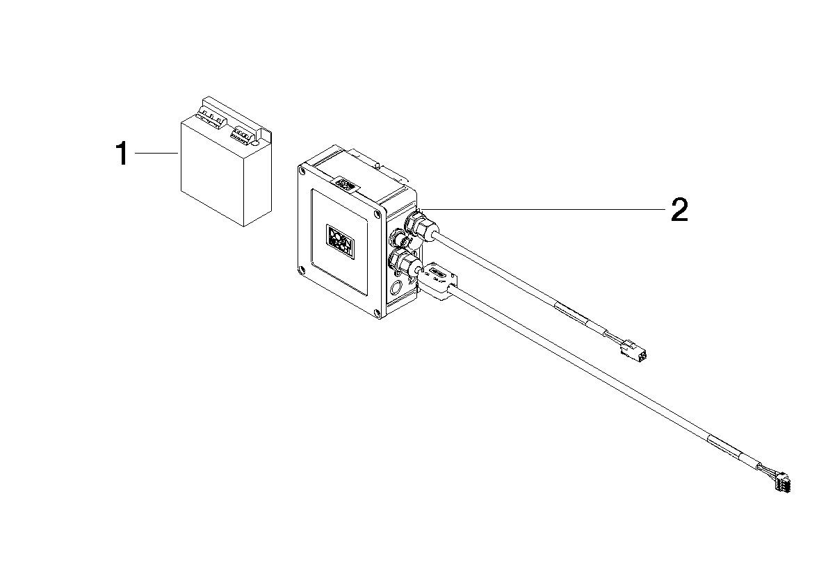 Dornbracht Elektrozubehör für eSET Bidet / Dusche Ersatzteile 90111108108 9011110810890 Image