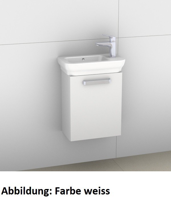 Artiqua 412 Waschtischunterschrank für Softmood T0551, Oxid Dunkelgrau quer, 412-WUT-I37-L-7184-723 412-WUT-I37-L-7184-723 Image