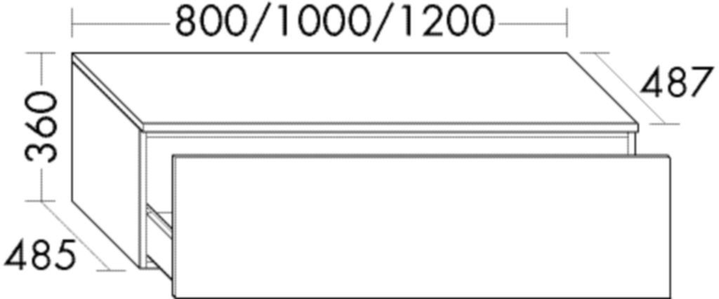 Burgbad Siedeboard Lin20 Acryl/Lack Matt 360x1000x487 Lichtgrau Matt, USIQ100F5379 USIQ100F5379 Image