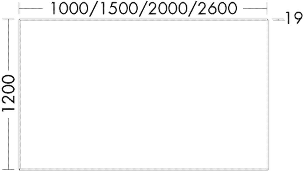 Burgbad Verkleidungspl. rc40 System PG2 1200x1000x19 Sand Hochglanz, VVAA100F4005 VVAA100F4005 Image