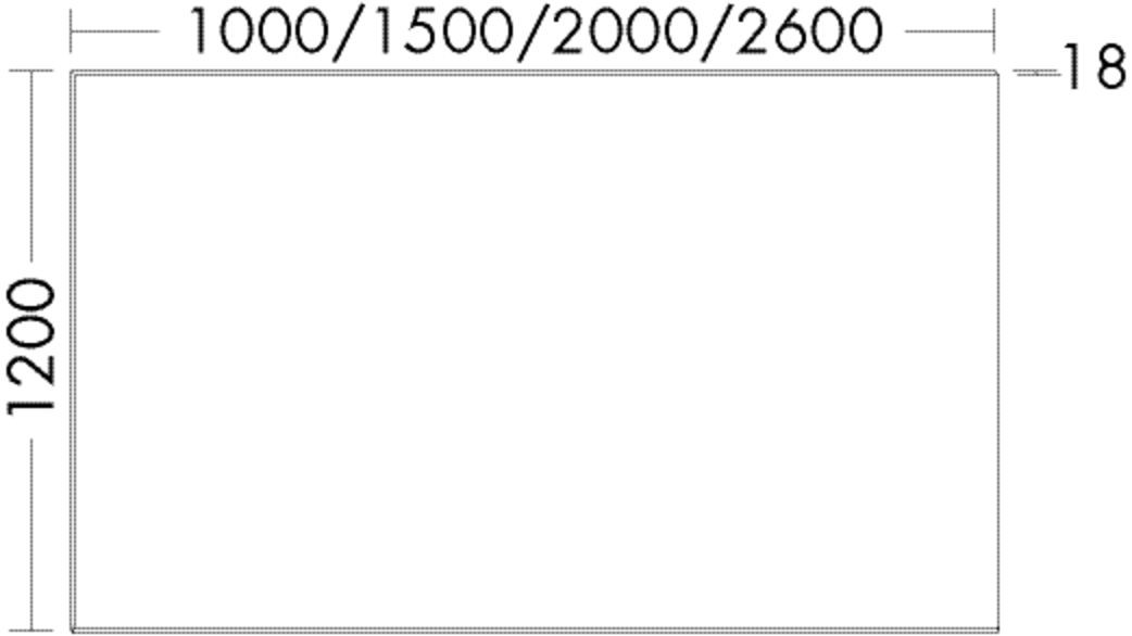 Burgbad Verkleidungspl. rc40 System PG2 1200x2000x18 rc40 System PG2, VVAB200RC401 VVAB200RC401 Image