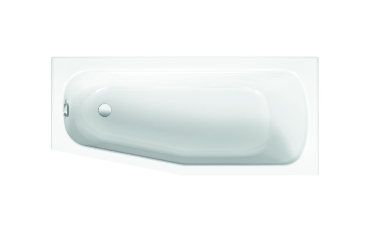 Bette Rechteck-Badewanne Bambino 2570, 157x70x42 cm links weiß Glasurplus, 2570-000PLUS 2570-000PLUS Image