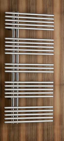 Caleido Pavone single Badheizkörper (Betrieb rein elektrisch), B: 610 mm x H: 856 mm 615008E-3000 Image