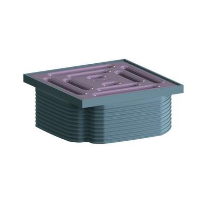 Dallmer Aufsatz DallDrain Pure, hellrosa, 100 x 100 mm, 518156 518156 Image