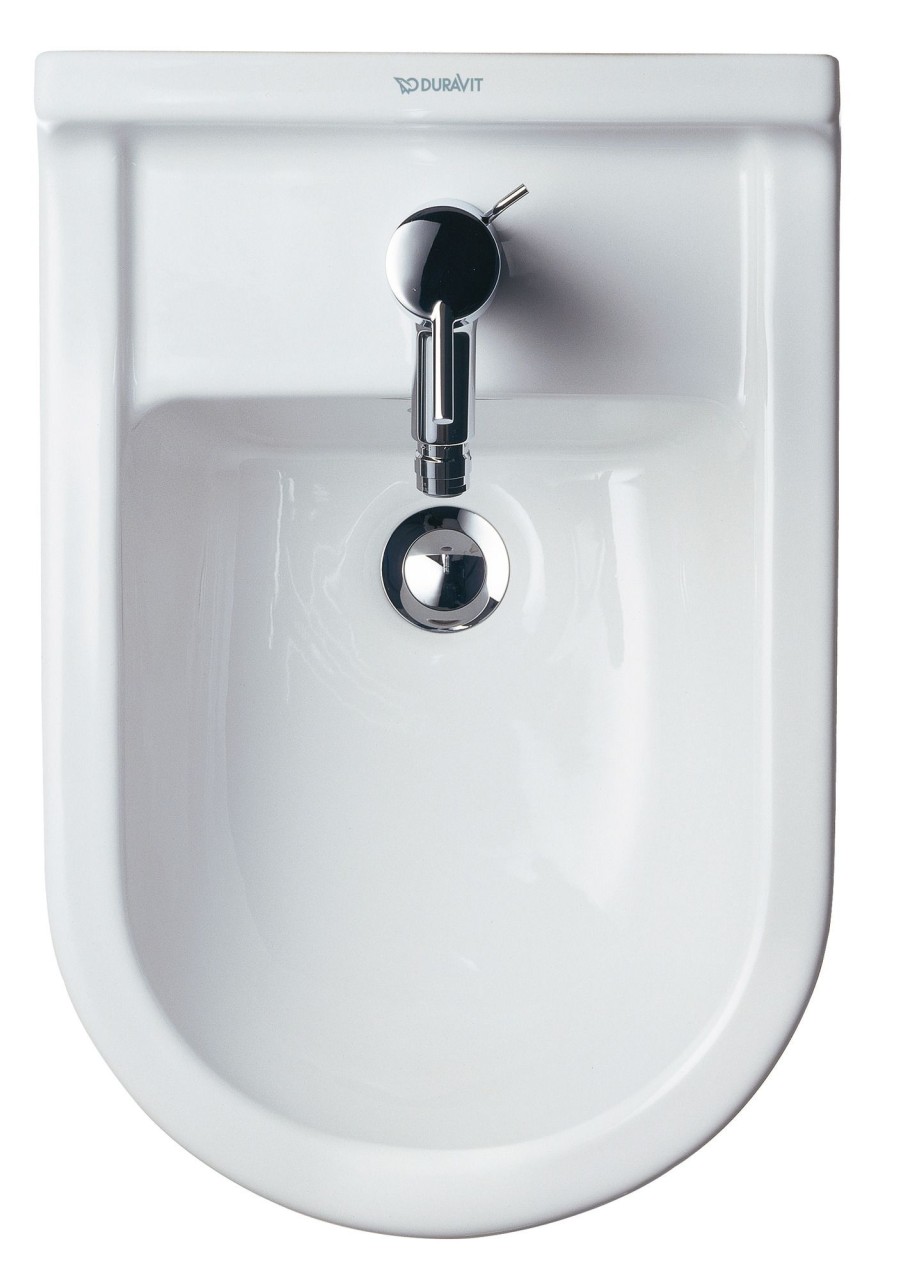 Duravit Starck 3 Wand Bidet Weiß Hochglanz 540 mm - 2280150000 2280150000 Image