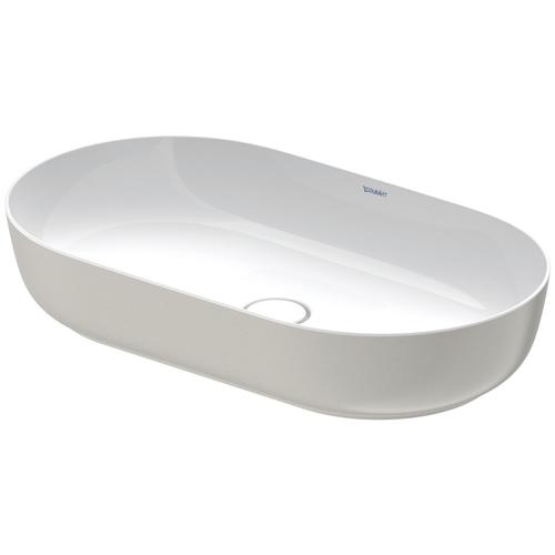 Duravit Luv Aufsatzbecken Weiß Hochglanz / Grau Seidenmatt, 700 mm - 03797023001 03797023001