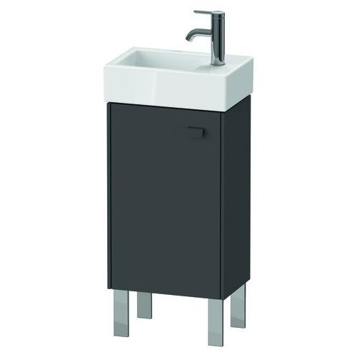 Duravit Brioso Waschtischunterbau bodenstehend Graphit Matt 364x239x570 mm - BR4429L4949 BR4429L4949