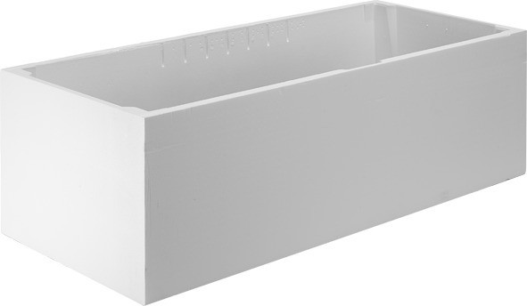Duravit D-Code Badewannenträger Weiß 1570x670x515 mm - 790470000000000 790470000000000 Image
