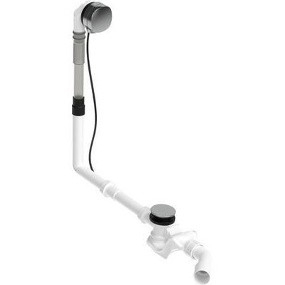 Duravit Ab- und Überlaufgarnitur mit Zulauf Chrom 400x80x450 mm - 792203000001000 792203000001000 Image