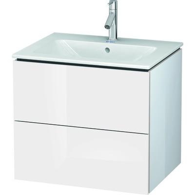 Duravit L-Cube Waschtischunterbau wandhängend Weiß Hochglanz 620x481x550 mm - LC624002222 LC624002222