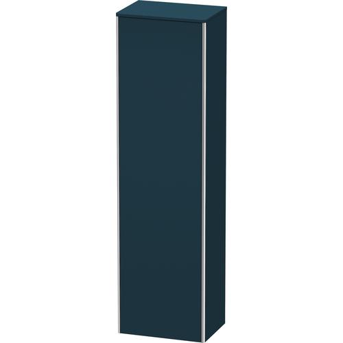 Duravit XSquare Hochschrank Nachtblau Seidenmatt 500x356x1776 mm - XS1313L9898 XS1313L9898