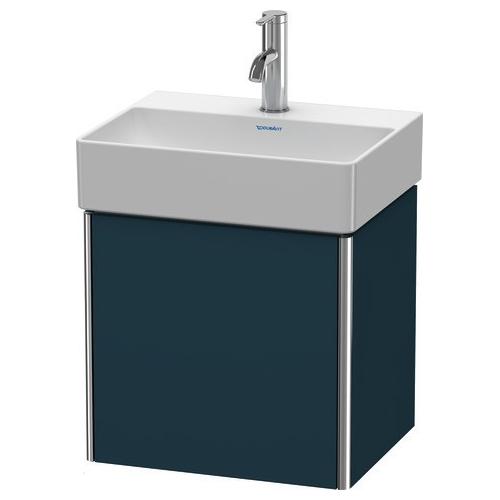 Duravit XSquare Waschtischunterbau wandhängend Nachtblau Seidenmatt 434x340x397 mm - XS4060L9898 XS4060L9898