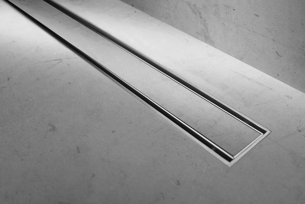 ESS Komplettset Modulo M1-50 mit reduziertem TAF-Rahmen Fliesenstärke 3-18 mm L= 800 mm Zero, EDM1T EDM1TAFLZ800-50 Image