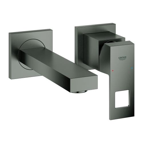 GROHE 2-Loch-WT-Wandbatt. Eurocube 19895 FMS Ausladung 171mm hard graphite geb., 19895AL0 19895AL0