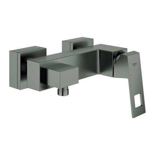 GROHE EH-Brausebatterie Eurocube 23145 Wandmontage hard graphite gebürstet, 23145AL0 23145AL0