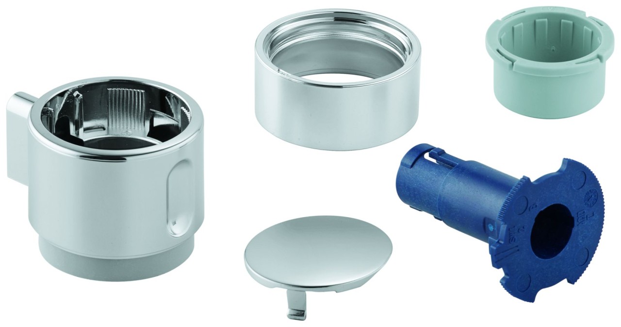 GROHE Absperrgriff 49083 für Grohtherm Fertigmontagesets chrom, 49083000 49083000 Image