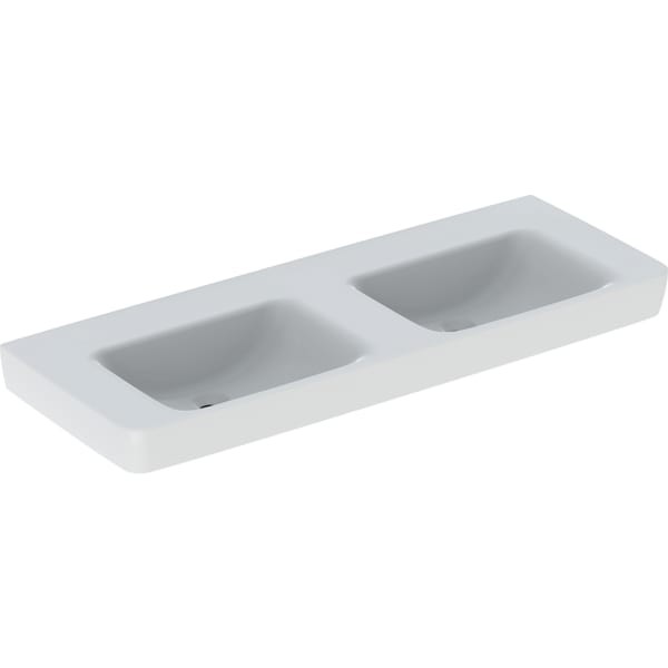 Geberit Renova Plan Doppelwaschtisch 130x48cm 501713001