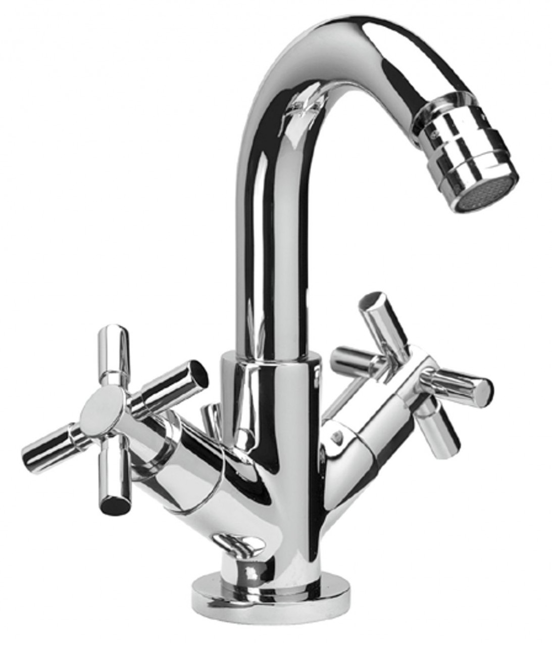 Herzbach LIVING stilo Bidetarmatur mit ablauf chrom, 14.953600.1.01 14.953600.1.01 Image