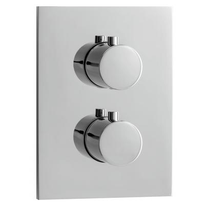 Herzbach Nano Thermostatarmatur Unterputz Fertigset 3 square plus chrom, 11.503055.3.01 11.503055.3.01 Image