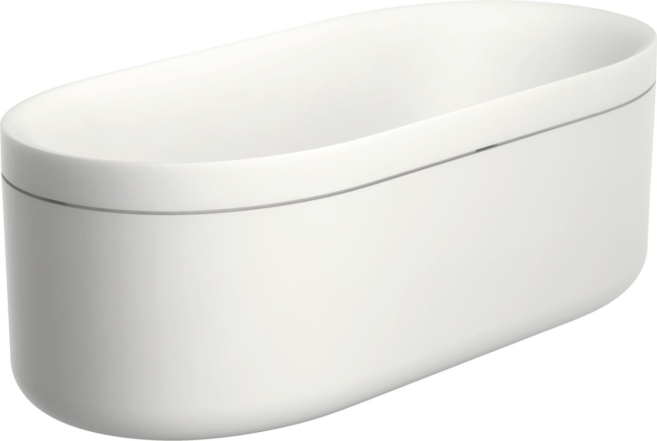 Hansgrohe Badewanne AXOR Suite Basins & Bathtubs 1900/850mm weiss/polished black chrome, 42005330 42005330 Image