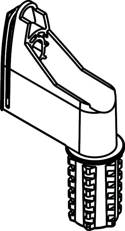 Hansgrohe Wandstütze Unica'C , 96275000 96275000 Image