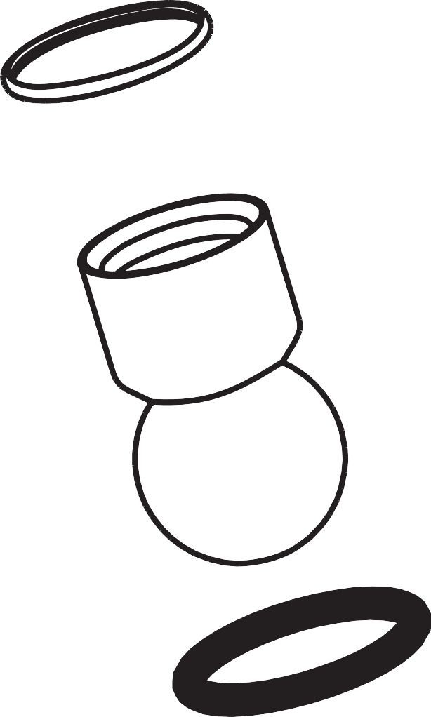 Hansgrohe Gelenkkugel 25x42,7mm , 97552000 97552000 Image