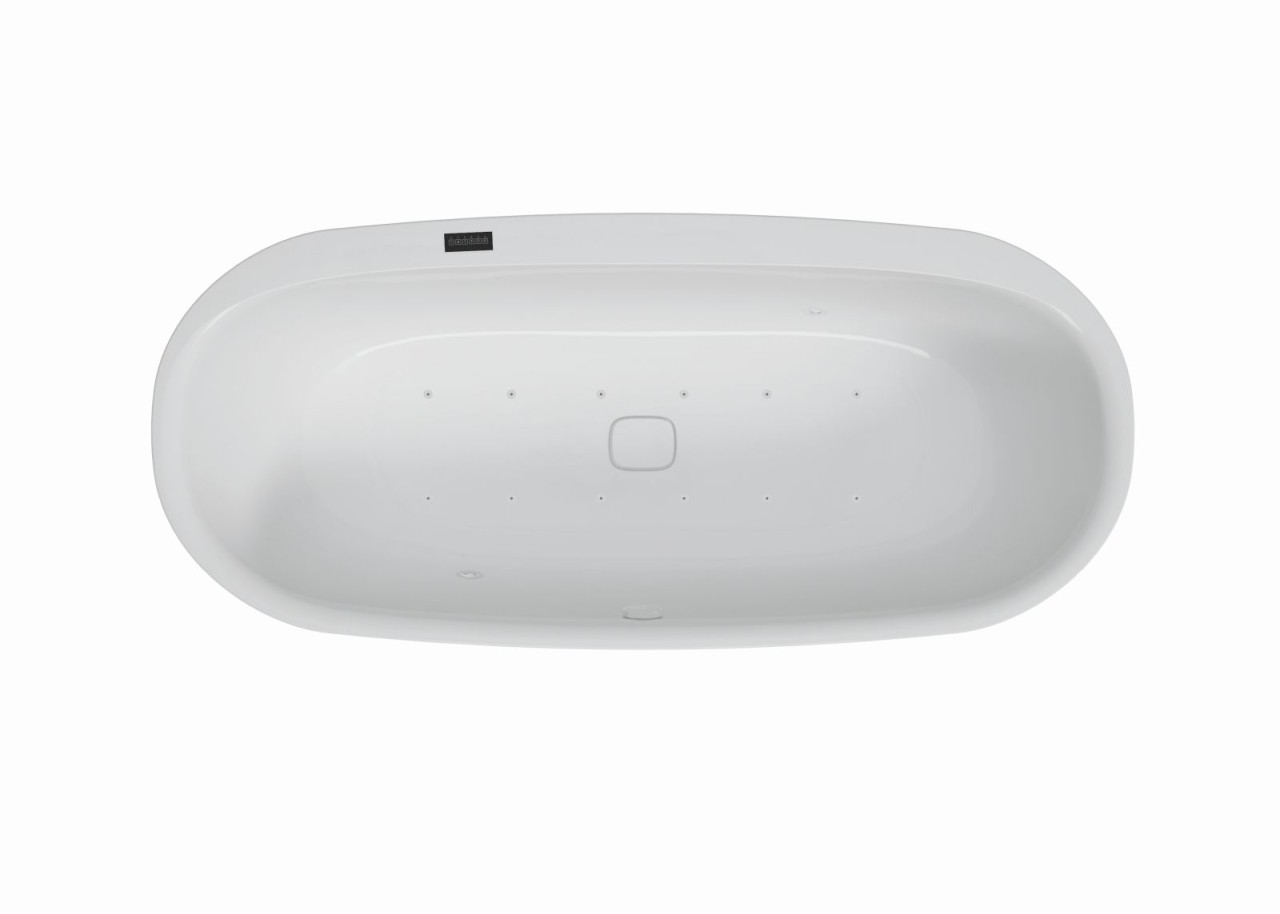 Hoesch Whirlpool iSensi Oval 1700x750 Monolith mit Befüllung in Weiß,Airsystem iSensi, 3989i.0103100 3989i.010310001 Image