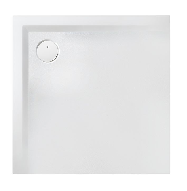 Hoesch Duschwanne Muna 900x900x30 mit Antirutsch, Material Solique, Steingrau, 4158.730 4158.730 Image