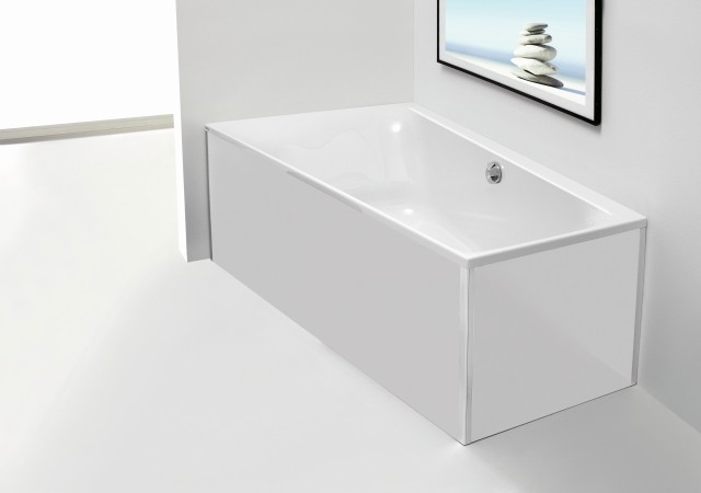 Hoesch Glasverkleidung weiß f. Ecke 47192.550 Image